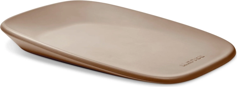 Nattou weiche Wickelauflage Softy taupe 50 × 70 cm ohne BPA