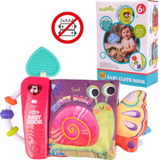 Lernbuch für Babys – Insekten