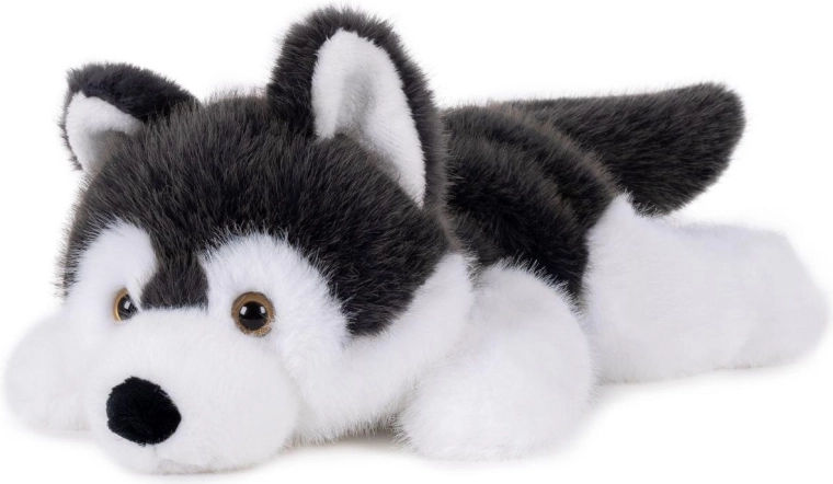 Plüsch-Husky liegend, 30 cm