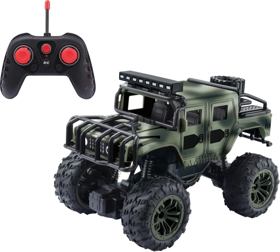 Militärisches RC-Auto mit Fernsteuerung 21 cm