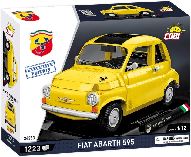 Cobi Fiat Abarth 595 Executive Edition Bausatz 1:12 (1223 Teile)