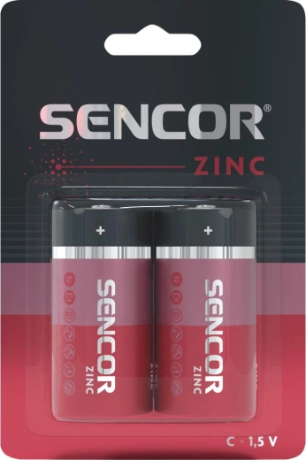 Sencor Zink-Kohle-Batterie C R14 1,5 V – 1 Stück