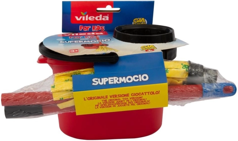 Turbo-Eimer mit Vileda-Mopp