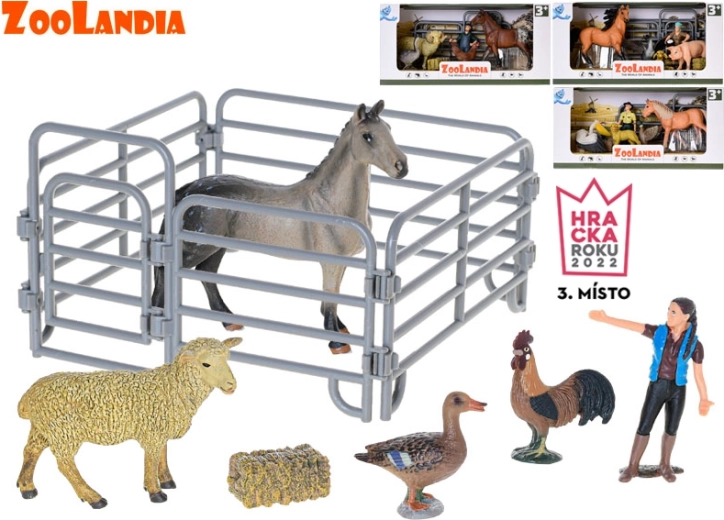 Zoolandia – Kunststoff-Figuren Bauernhof für Kinder