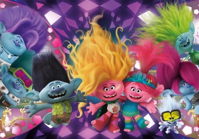 Clementoni Brilliant Puzzle Trolls 3 (104 Teile)