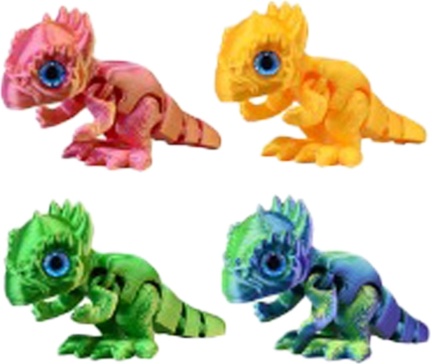 Magischer 3D-Dinosaurier 9 cm