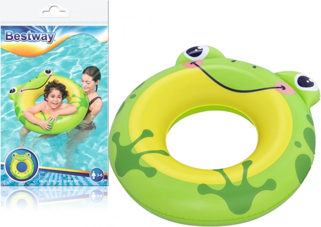 Aufblasbarer Schwimmring Frosch 76 × 85 cm Bestway