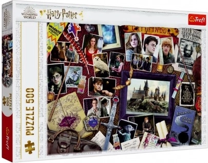 Puzzle Harry Potter 500 Teile Denkmäler von Hogwarts Trefl