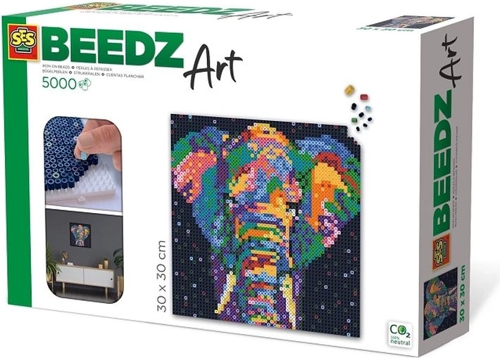 SES BeedzArt Bügelperlen Fantasie-Elefant