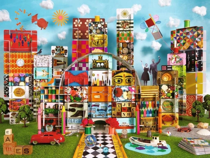 Ravensburger Puzzle Eames’ fantastisches Haus 1500 Teile