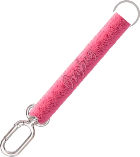 Kurzer Schlüsselanhänger mit Karabiner Fluffy
