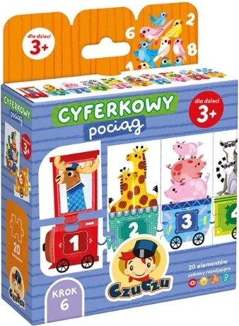 CzuCzu Zahlenzug – Puzzle zum Zählen bis 10