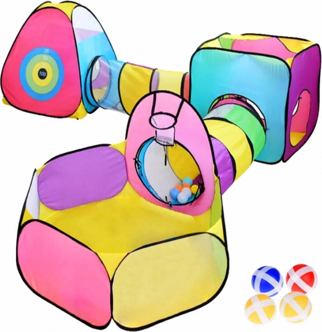 Mega Spielzentrum Zeltset 5-in-1 Tunnelzelte ZA4974