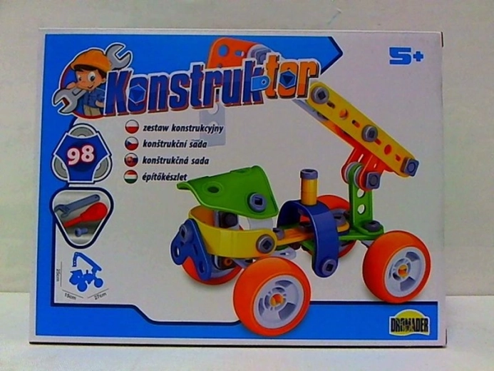 Konstruktionsbausatz Fahrzeug (98 Teile)
