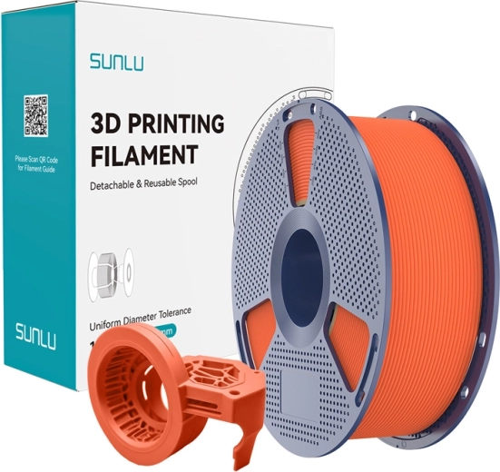 Sunlu Hochgeschwindigkeits-Matt-PETG-Filament orange