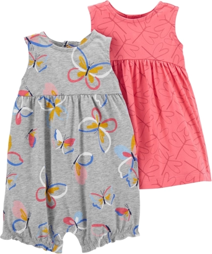 Carter’s Sommerset für Mädchen – Kleid mit Höschen und Overall