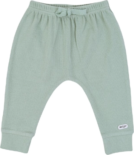 Lodger Kinder-Jogginghose Jogger Nomad Rib Silt Green, Gr. 56