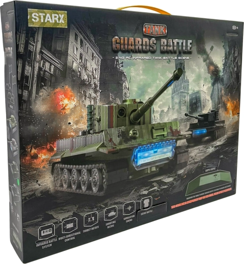 STARX RC-Panzerschlacht 2,4 GHz – Schlachtfeld (2 Panzer)