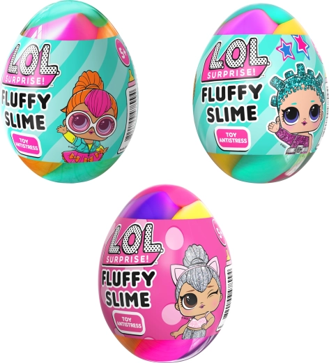 L.O.L. Surprise! schaumiger Anti-Stress-Slime im Ei 140 ml - 1 Stück