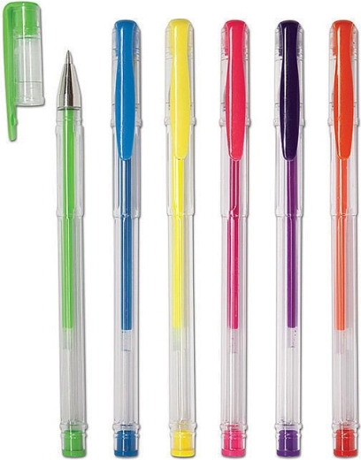 Gelstifte Neon-Set 6 Stk. CONCORDE