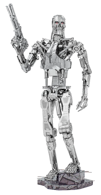 METAL EARTH 3D-Puzzle Der Terminator: T-800 Endoskelett (ICONX)