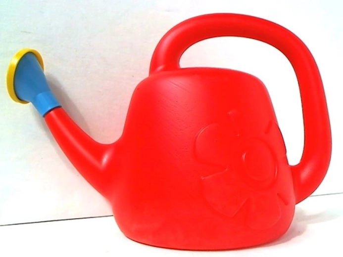 Kinder-Gießkanne Max, blau mit rotem Brausekopf