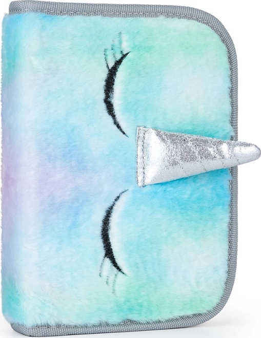 Federmäppchen mit Plüschoberfläche Unicorn Oxybag