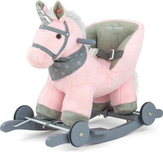 Milly Mally Schaukeleinhorn Polly, rosa