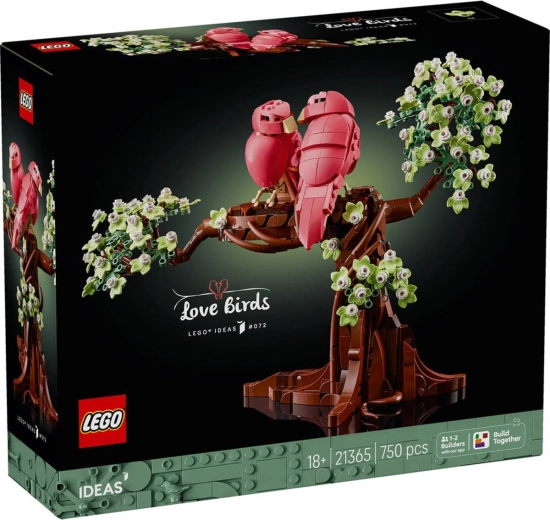 LEGO Ideas Verliebte Vögel 21365 Bauset