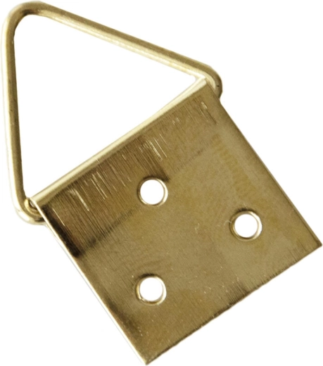 Bilderöse 16 × 15 mm, Größe 4, Messing (250 Stk.)