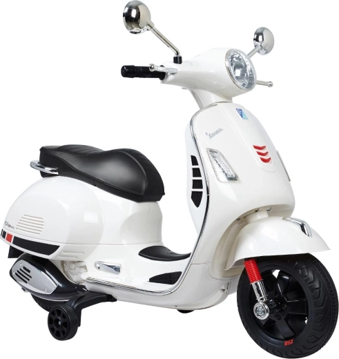 Elektrisches Motorrad Vespa GTS Buddy Toys weiß