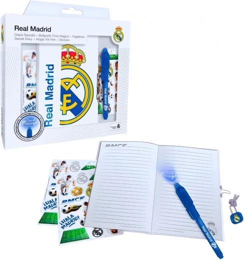 Notizbuch mit magischem Stift von Real Madrid