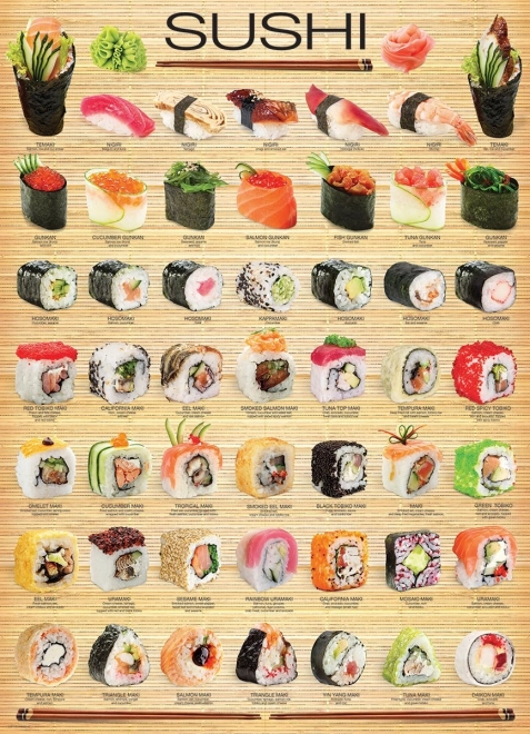 EUROGRAPHICS Puzzle Sushi 1000 Teile