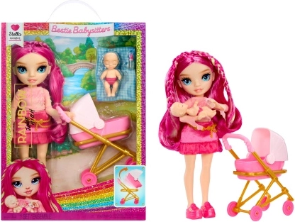 Rainbow High Junior Fashion Babysitter-Puppe Stella