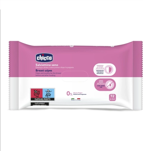 Chicco Reinigende Brusttücher 72 Stk
