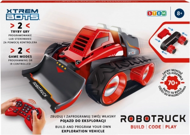 Xtrem Bots Robøtruck RT02 programmierbarer Roboter-Truck mit Fernsteuerung