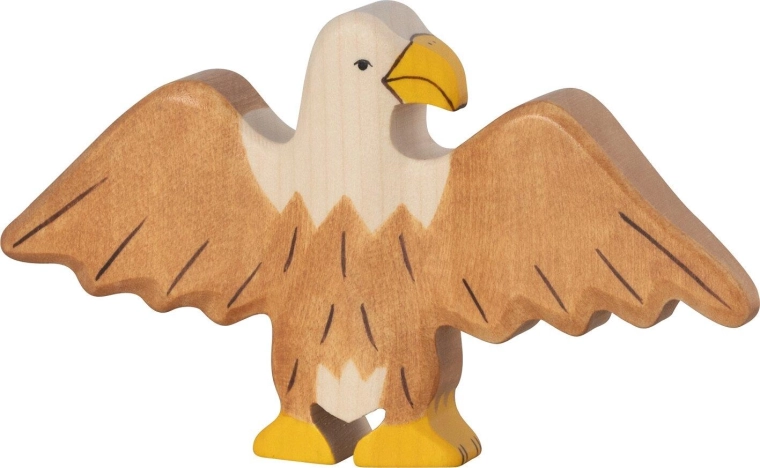 Holztiger Adler – 1 Stück