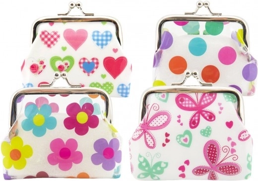 Mädchen-Geldbörse mit Mustern