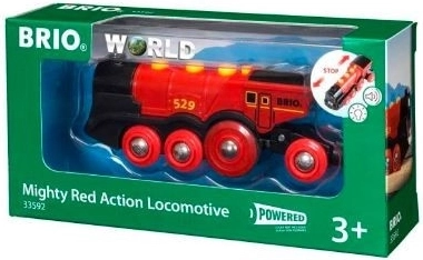 Brio klassische rote Aktionslokomotive