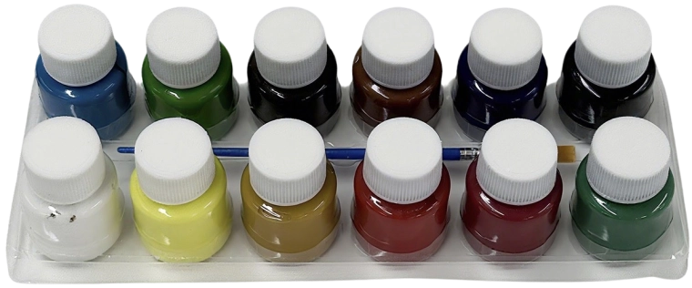 Acrylfarben STANDARD, 12 Farben