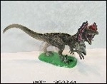 Dilophosaurus mit Geräuschen 62 cm – Vinylfigur für Kinder