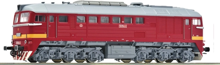 Roco Diesellokomotive T 679.1 Sergej ČSD H0