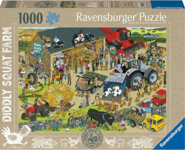 Ravensburger Puzzle Farma Diddly Squat Shop 1000 Teile