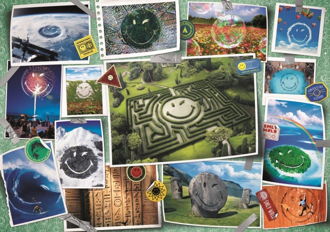Puzzle Smiley: Lächelnde Fotos 1000 Teile