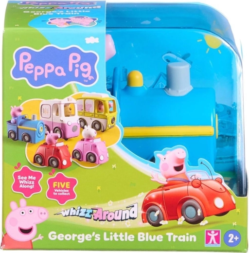 Peppa Wutz blauer batteriebetriebener George-Motorzug