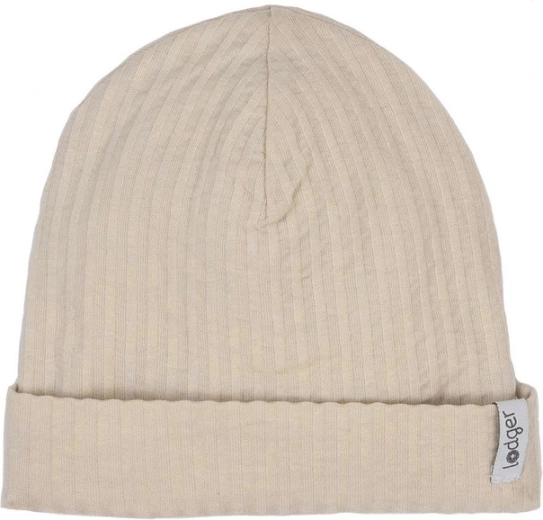 Lodger Beanie Seersucker Birch (6–12 Monate)