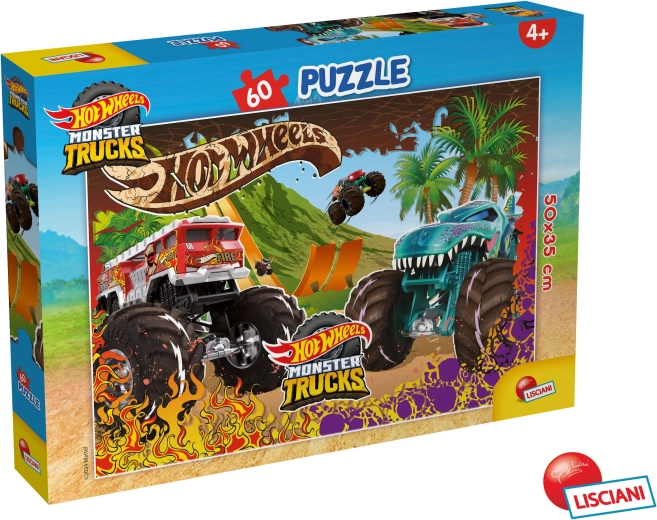 Hot Wheels Puzzle, 60 Teile, 50 × 35 cm