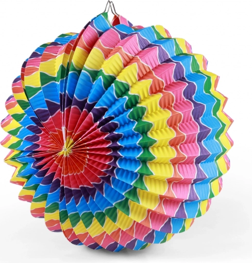 Regenbogen-Lampion 25 cm