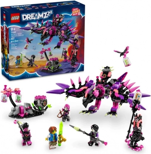 LEGO® DREAMZzz™ 71483 Die Nimmerhexe und ihre Alptraumkreaturen