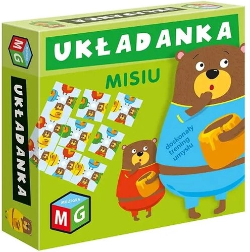 Bären-Puzzle – Legespiel 3 × 3